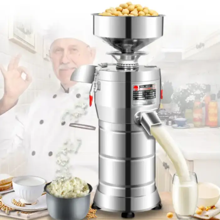 Easy Operate Roasted Peanut Pistachio Colloid Mill for Making Coconut Butter Household Peanut Butter Machine