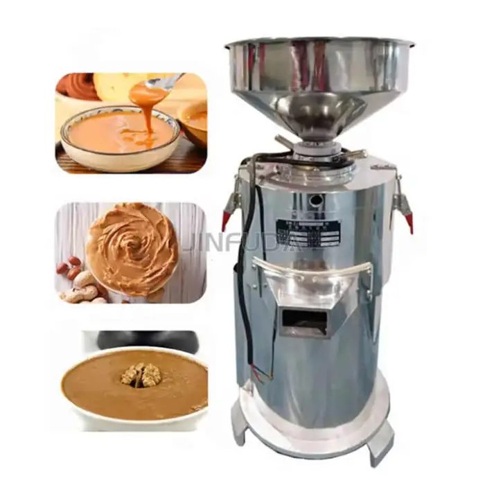Peanut Butter Groundnut Paste Tahini Making Machine Nut Grinding Machine