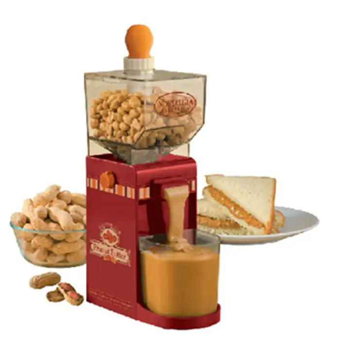 Tabletop Peanut Grinding Machine Nut Grinder Commercial Small Peanut Butter Machine Tahini Making Machine Make