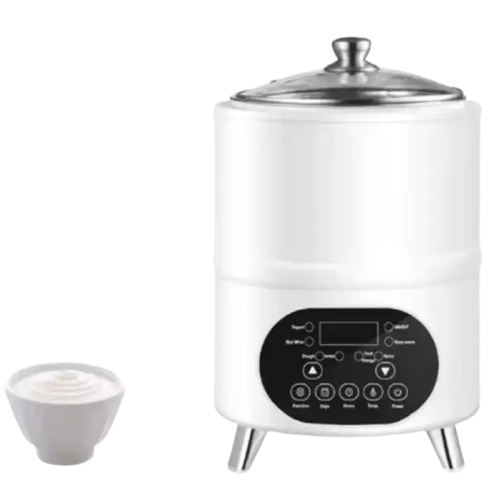 8L Stainless Steel Electric Yogurt Maker Smart Time Control Natto Maker Automatic Rice Wine Maker for Home Canteen