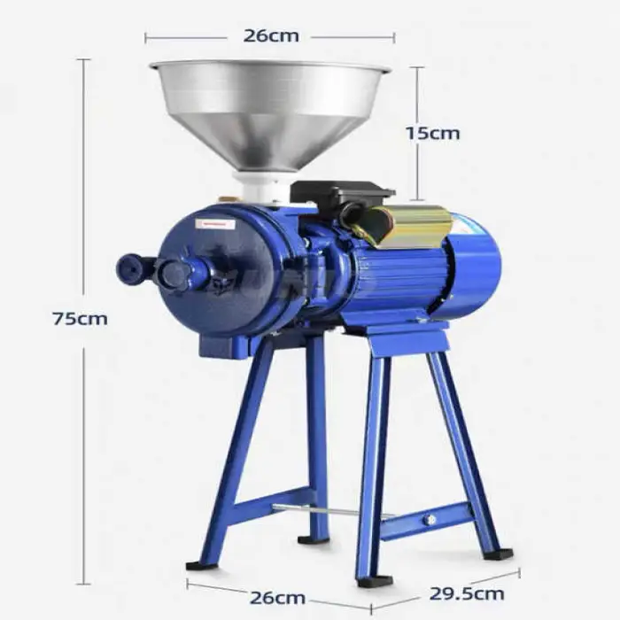 Grain Corn Crusher Chili Sauce Grinder Machine Wet and Dry Crusher