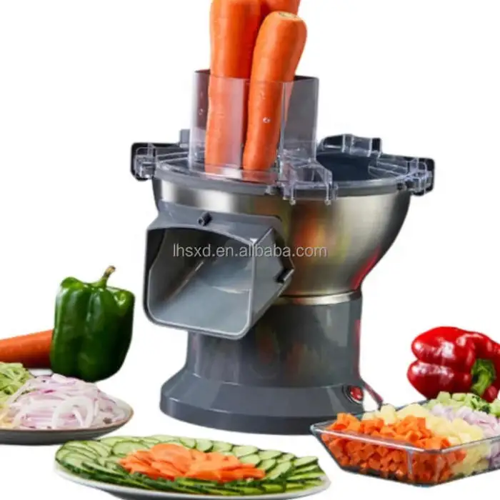 Catering Stores, Kindergartens, and Canteens Use Vegetable Dice, Slicing, and Shredding Machines
