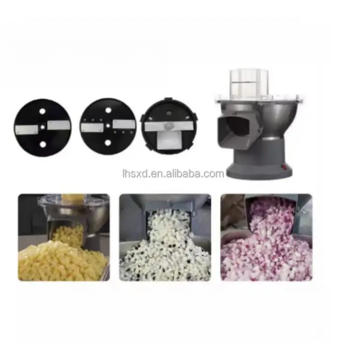 Catering Stores, Kindergartens, and Canteens Use Vegetable Dice, Slicing, and Shredding Machines