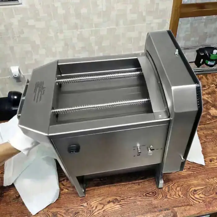 Fruits Chopper /fruit Cutting Machine Manual Fruit Banana Cutting Machine Electric Full Potato Cucumber Carrot Slicer