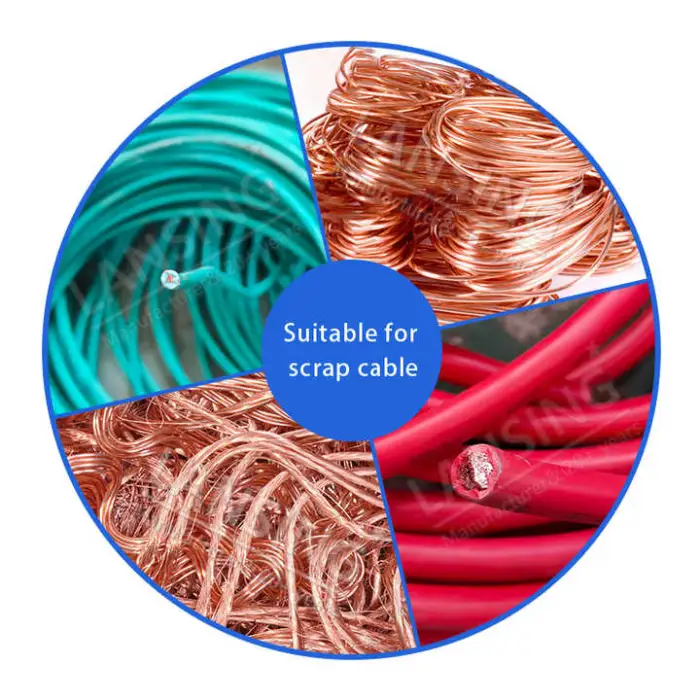 Electric 38mm Automatic Wire Cutting and Stripping Machine for Scrap Copper Recycling Wire Stripper