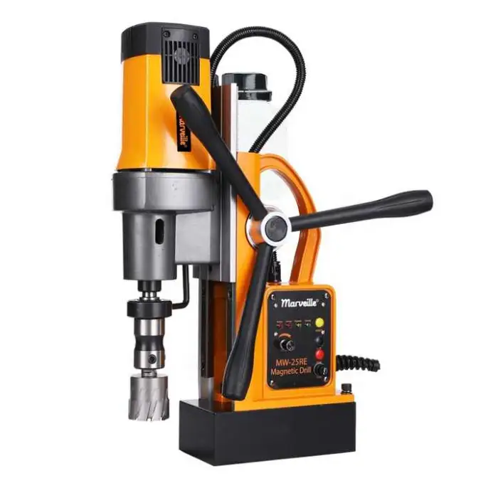 MW-25RE 25MM MT2 13500N Twist Drilling Machine Magnetic Drill and Tapping Machine 1650W Max to 25mm
