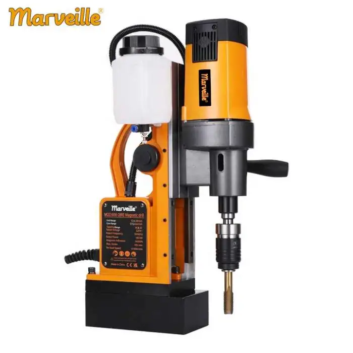 MW-25RE 25MM MT2 13500N Twist Drilling Machine Magnetic Drill and Tapping Machine 1650W Max to 25mm