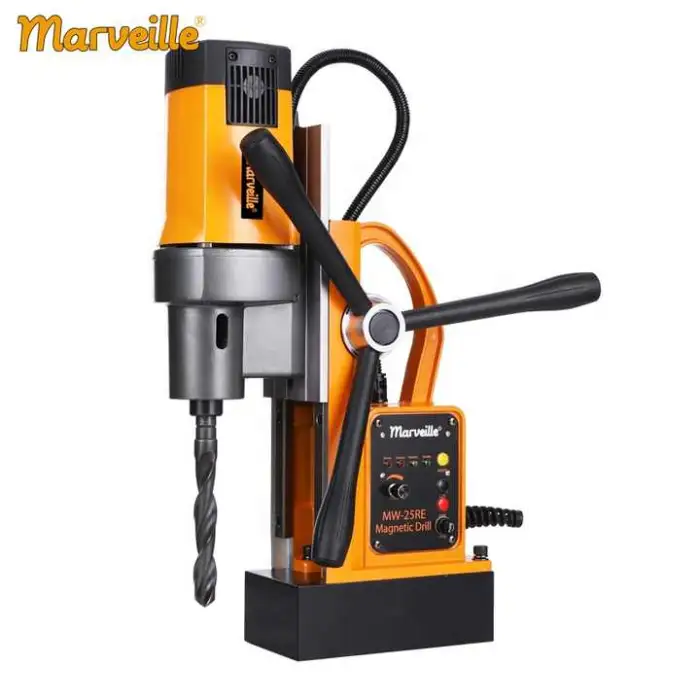 MW-25RE 25MM MT2 13500N Twist Drilling Machine Magnetic Drill and Tapping Machine 1650W Max to 25mm