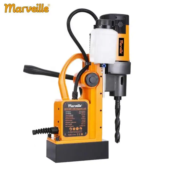 MW-25RE 25MM MT2 13500N Twist Drilling Machine Magnetic Drill and Tapping Machine 1650W Max to 25mm