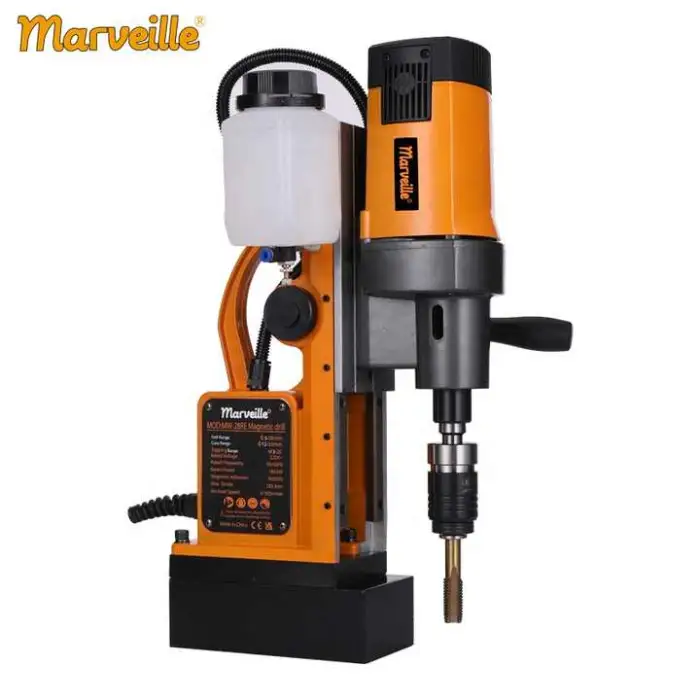 28RE High Precision 220V  Drill Press Tool 1800W 15000N Magnetic Drilling and Tapping Machine