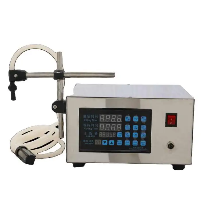 Electric Digital Control Pump Bottle Liquid Filling Machine Small for Perfume Water Juice Oil Perfume Machine Full Automatic