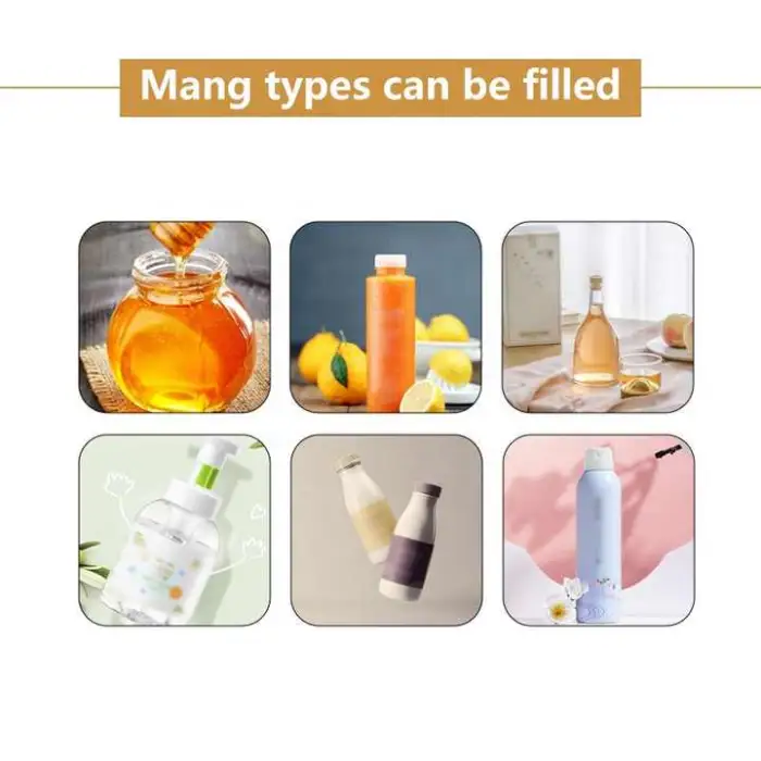 Electric Digital Control Pump Bottle Liquid Filling Machine Small for Perfume Water Juice Oil Perfume Machine Full Automatic