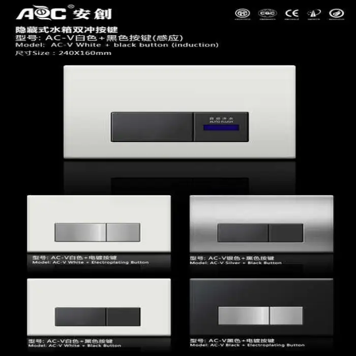 Professional Wall-Hung Hdpe Bathroom Water Toilet Tank Toilet Concealed Toilet Cistern With Watermark