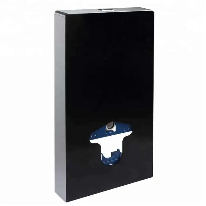 Glass Cover in Wall Toilet Cistern Concealed Flush Tank for Wall Hung WC