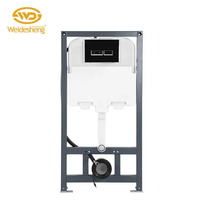 Design Wall Mounted Toilet Water tank Water Saving Plastic Cistern tank for Wall Hung Toilet