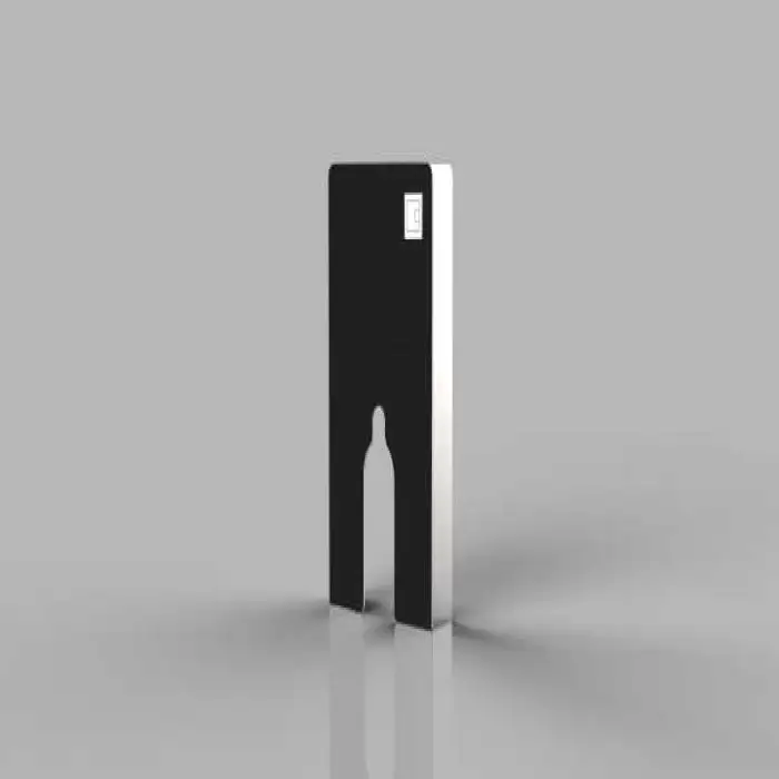 OEM Modern Bathroom Wall Mounted Tempering Glass Low Penumatic Cabinet Cistern Flushing Tank Two Piece Design