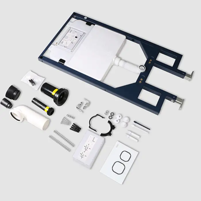 Durable Dual Flush Wall Hung Toilet Use HDPE Bathroom Built-in Cistern Water tank Concealed Toilet Cistern