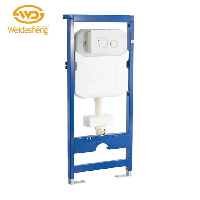 Wall Toilet Cistern Water Saving Plastic Wall Mount Toilet Flush tank
