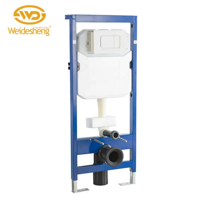 Wall Toilet Cistern Water Saving Plastic Wall Mount Toilet Flush tank