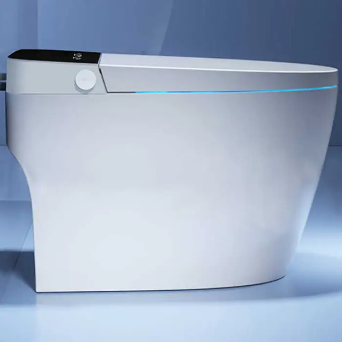 Warm air Drying Automatic Bidet Smart One Piece Toilet Bowl Ceramic Smart Toilet