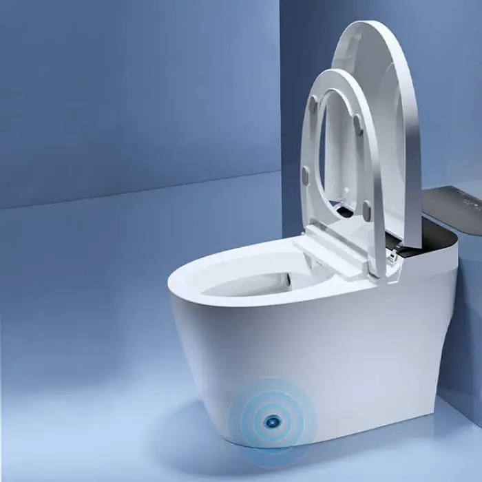 Warm air Drying Automatic Bidet Smart One Piece Toilet Bowl Ceramic Smart Toilet