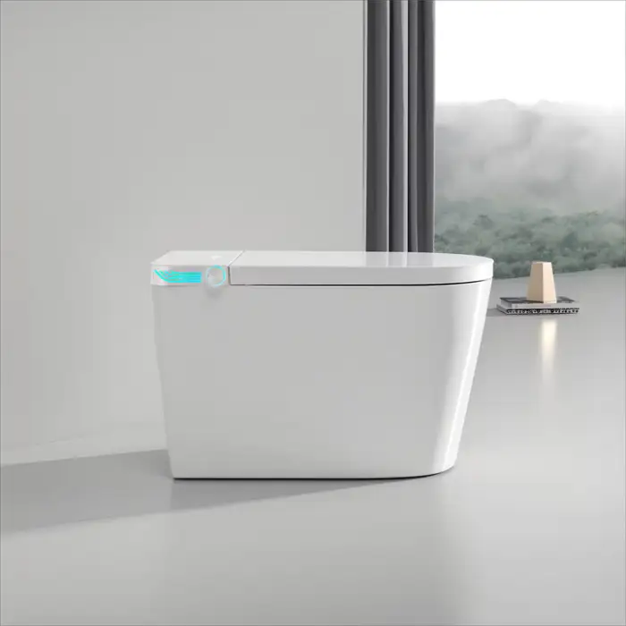 Chaozhou  Bathroom Sanitary Ware U Shape Automatic Sensor Smart Toilet