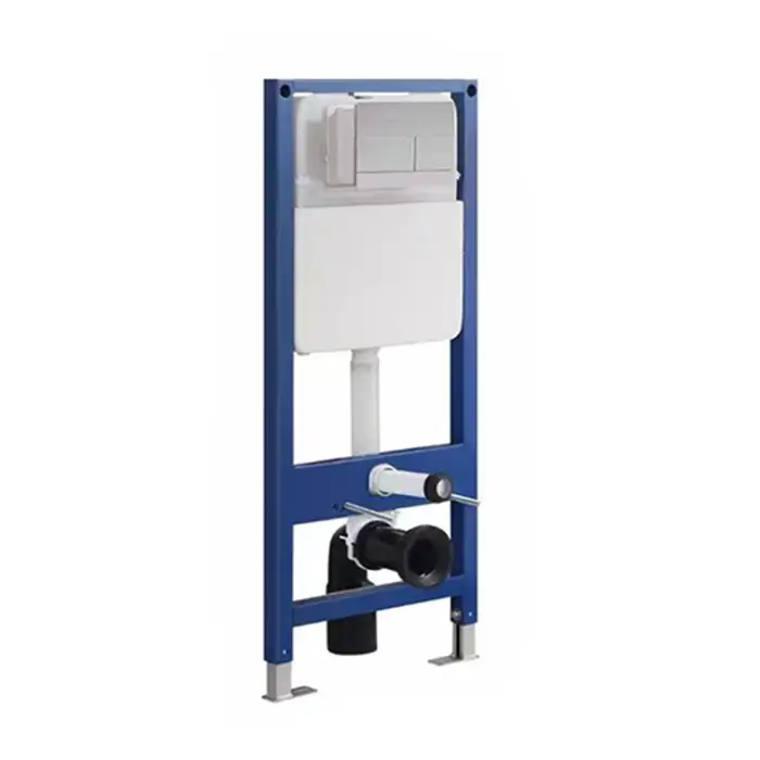 Bathroom Hidden Water Tank Plastic P Trap Dual Flush Concealed Cistern for Wall-hung Toilet