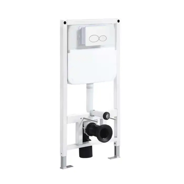 Bathroom Hidden Water Tank Plastic P Trap Dual Flush Concealed Cistern for Wall-hung Toilet