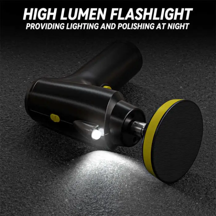 Portable Mini Cordless Car Waxing Polisher 4000mAh Battery Electric Car Polisher Machine Cordless Car Polisher