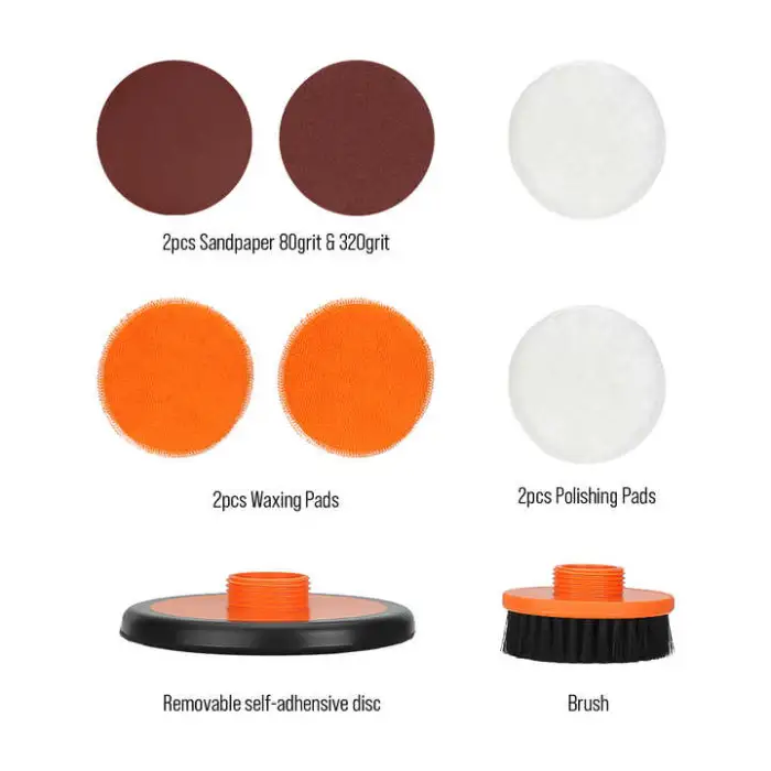 18000rpms Power Tools Multifunctional Professional Hand-held Polishing Machine Electric Cordless Car Polisher