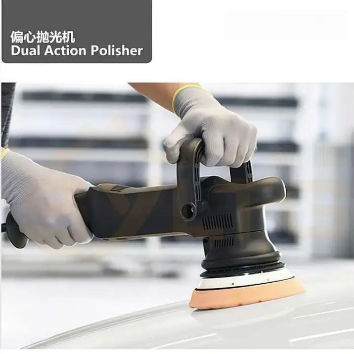 2000-4500r Variable Speed Angle 6Inch 150Mm Polishing Machine Orbital Sander Hand Electric Car Polisher for Automotive Use