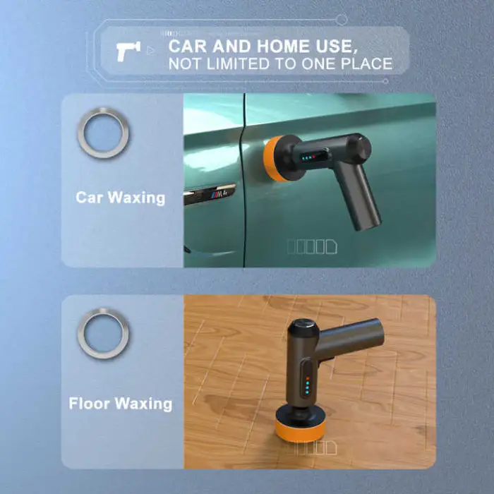 Electric Cordless Polishing Waxing Machine for Car Polisher