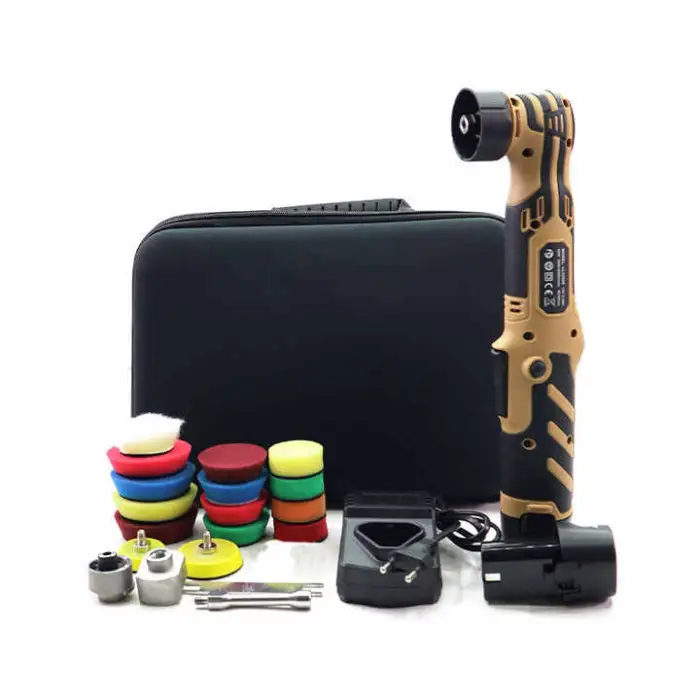 12V Dual Action Rotary Electric Car Polisher Machine Multifunctional Eccentric Straight for Car Polishing