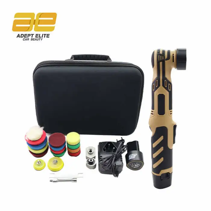 12V Dual Action Rotary Electric Car Polisher Machine Multifunctional Eccentric Straight for Car Polishing