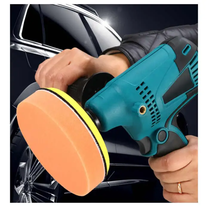 Electric Car Polishing Machine Speed Adjustable Control Vacuum Function Eccentric Grinding Electric Sander Power Tools Polisher
