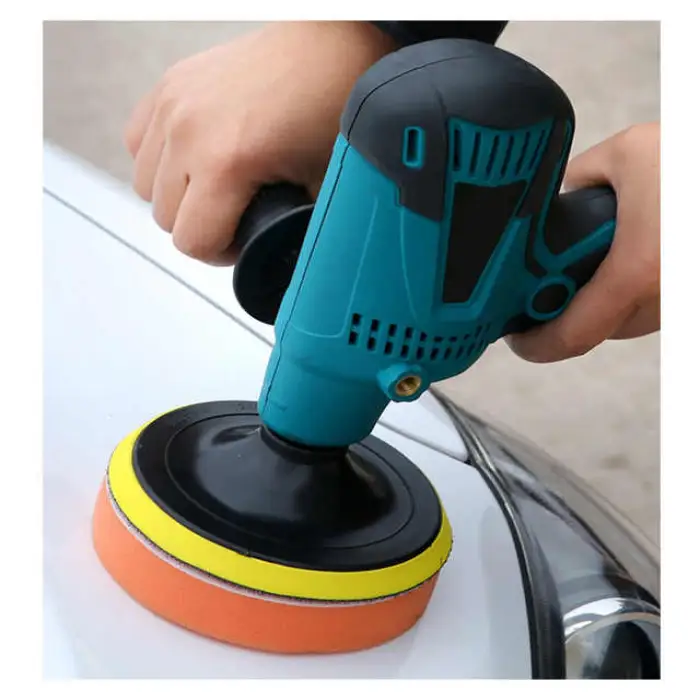 Electric Car Polishing Machine Speed Adjustable Control Vacuum Function Eccentric Grinding Electric Sander Power Tools Polisher