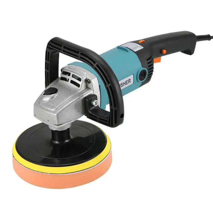 1400W 6-Speed Rotary Electric Orbital Car Polisher Marble Tile Floor Waxing&Glazing Tool Set Multifunctional Polishing Machine