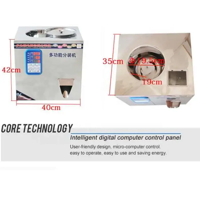 Semi-Automatic Spiral Vibration Tobacco Salt Small Bottle Filling Machine