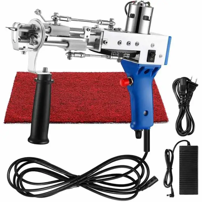 Tufting Carpet Weaving Machine Electric Rug Tufting Gun Machine for Carpet Tufting Gun 2 in 1 Carpet Making Machine