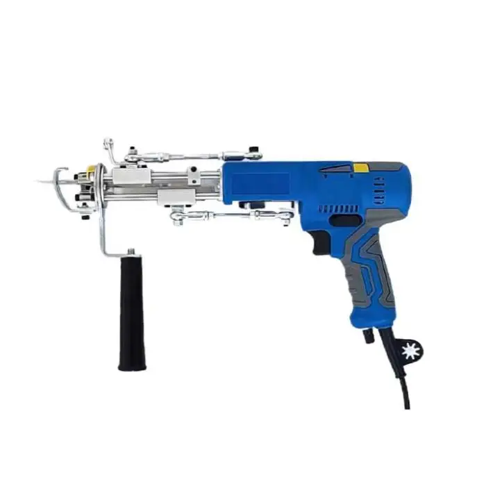 AK-V Electric Tufting Machine 2 in 1 Carpet Weaving Machine Hand Tufting Gun Cut Pile Rug Carpet Hand Tufted Gun for Rug Carpet