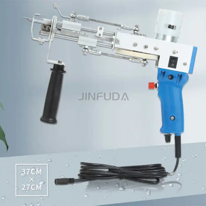 2 in 1 Cut and Loop Rug Tufting Gun Carpet Weaving Machine Tufted Rug Machine Electric Hand Tufting Gun Machine for Carpet
