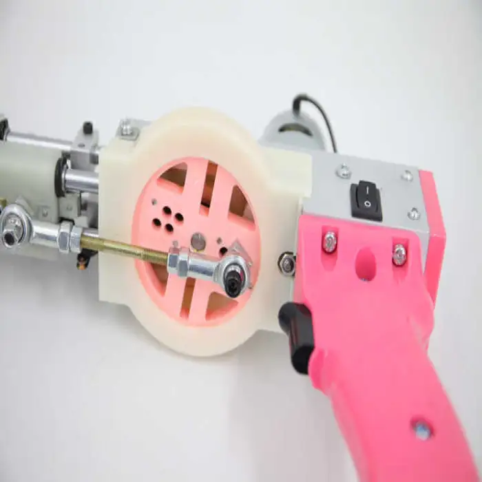 Charmkey Two-in-one Electric Tufting Gun Cut Pile and Loop Pile Rug Tufting Gun Knitting Embroidery Machine Carpet