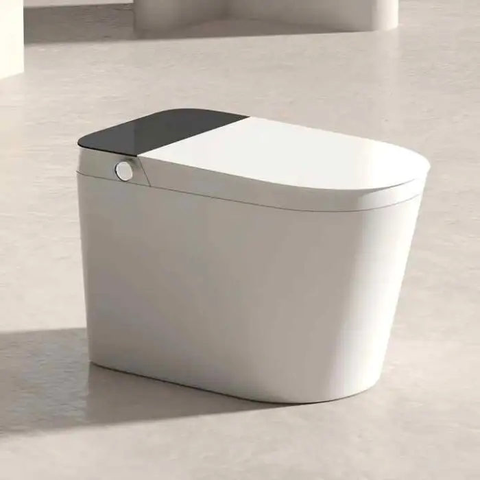 Automatic Electric Ceramic Tankless Toilet Smart Bathroom Wc Intelligent Toilet Bowl One Piece Heated Seat Smart Bidet Toilet