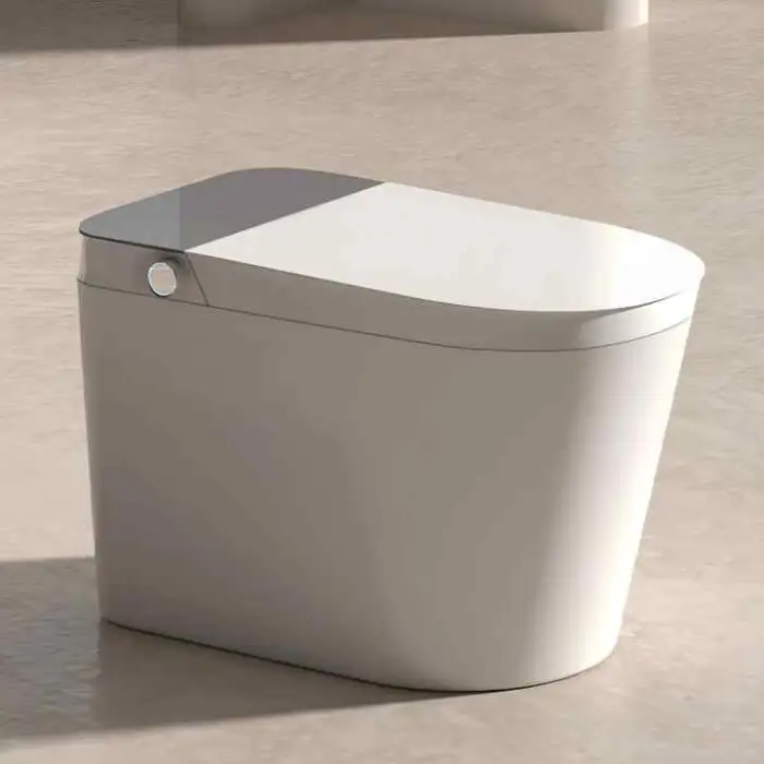 Automatic Electric Ceramic Tankless Toilet Smart Bathroom Wc Intelligent Toilet Bowl One Piece Heated Seat Smart Bidet Toilet
