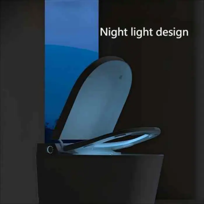 Automatic Electric Ceramic Tankless Toilet Smart Bathroom Wc Intelligent Toilet Bowl One Piece Heated Seat Smart Bidet Toilet