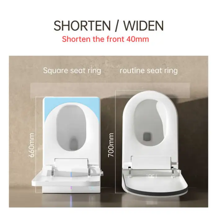 Smart Intelligent Instant Heating Toilet Seat Smart Wc Toilet Floor Mounted Elongated Bowl Shape Smart TOILET