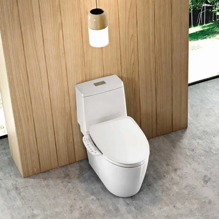 Smart Cover Bathroom Self Heating Automatic Transparent  Modern Indian Toilet Seat