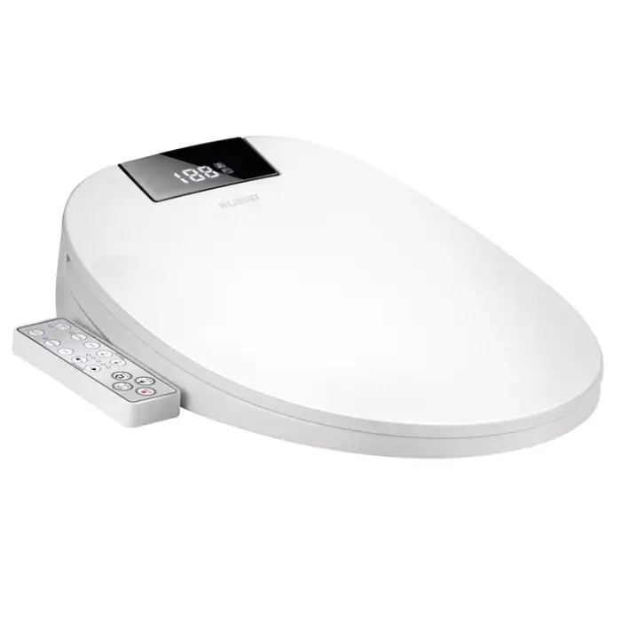 Intelligent Smart Composting Portable Toilet Seat Automatic Remote Controlled Silent Jet Elongated Shape Made Seat Heating