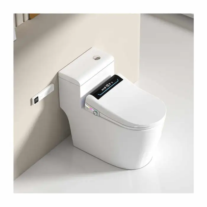 Multifunction Smart Intelligent Automatic Spray U-shape V-shape Heating Drying Smart Bidet Toilet Cover Seat