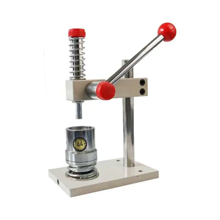 Manual Buckle Press Button Covering Machine Plastic-Packed Tool for Curtain and Cloth Handmade Accessories